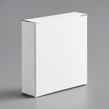 LAVEX 3 5/8'' x 1'' x 3 5/8 White Reverse Tuck Carton, 1000PK 442BOX33RTW